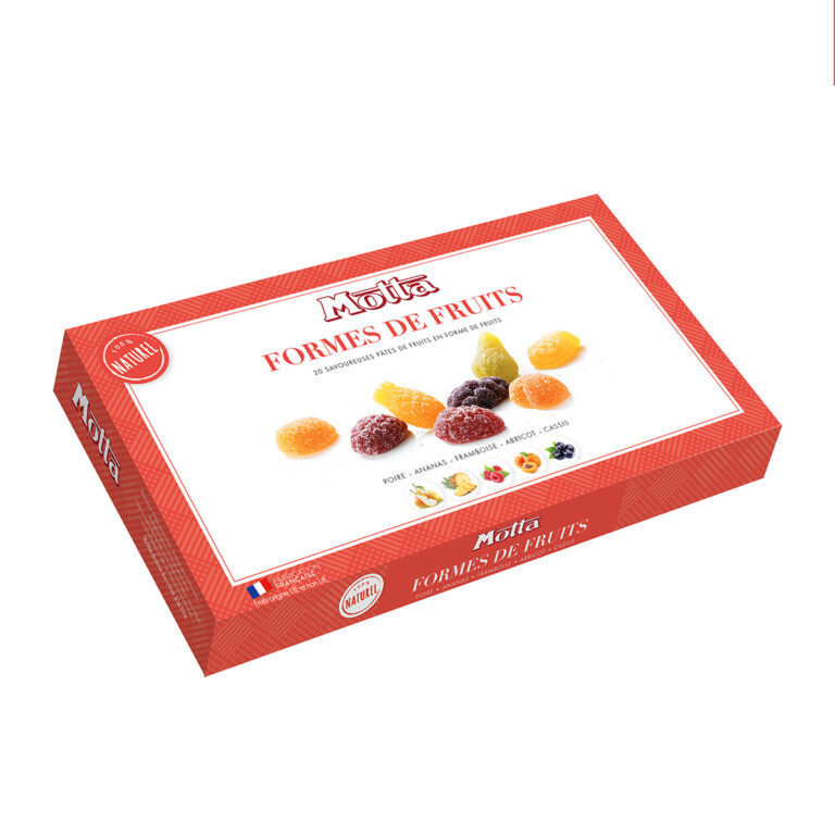 Pâtes de fruits Motta Motta, des pâtes de fruits pour petits et grands